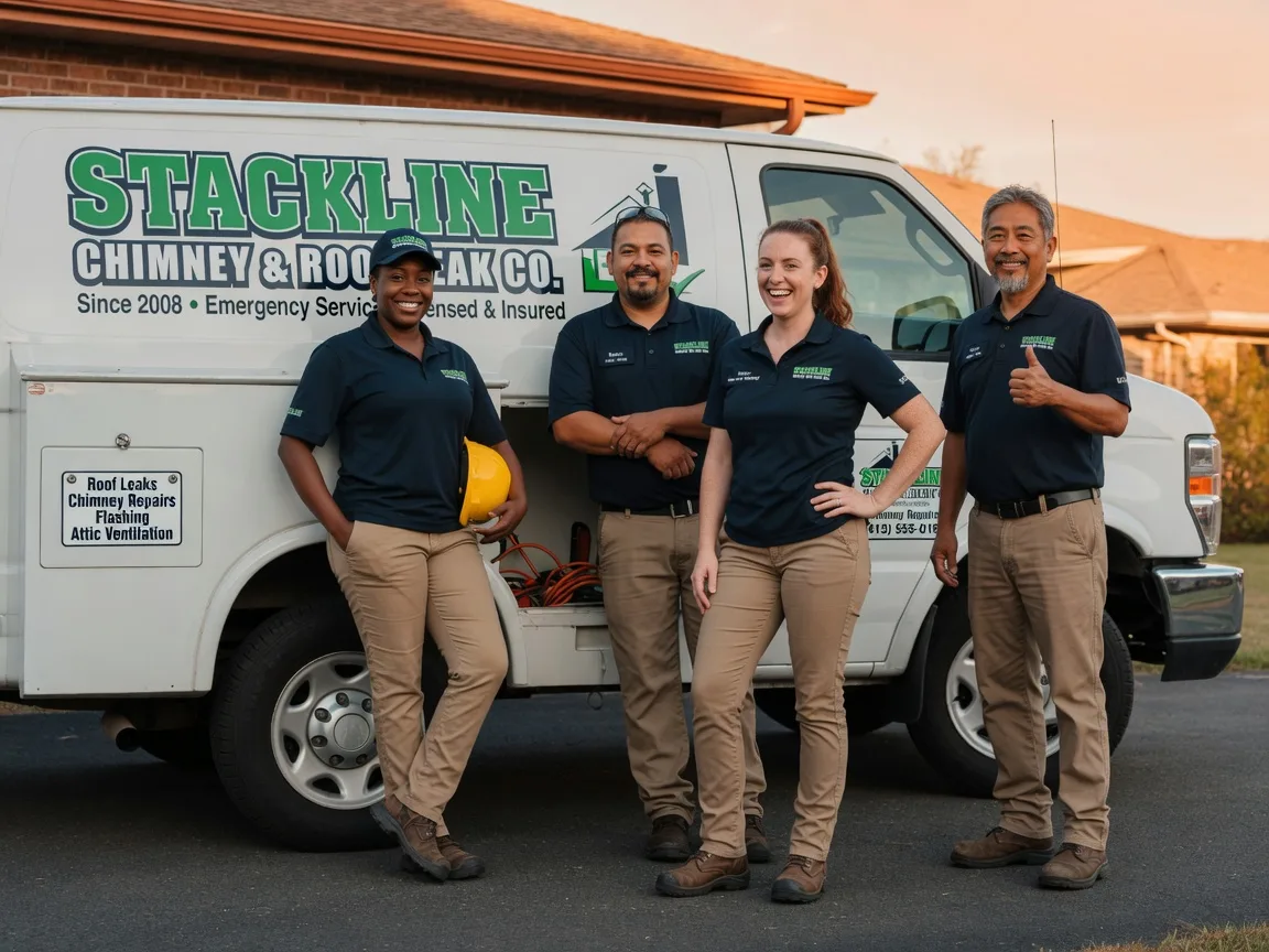 Chimney flashing repair company in Ridgeway, WI